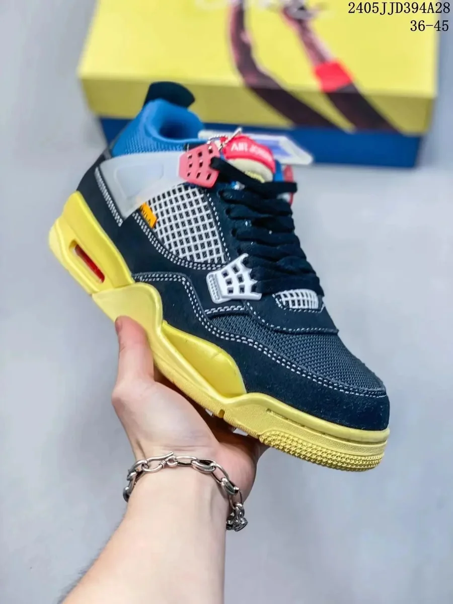 Air Jordan Air Jordan 4 'Yellow Toe' Sneakers