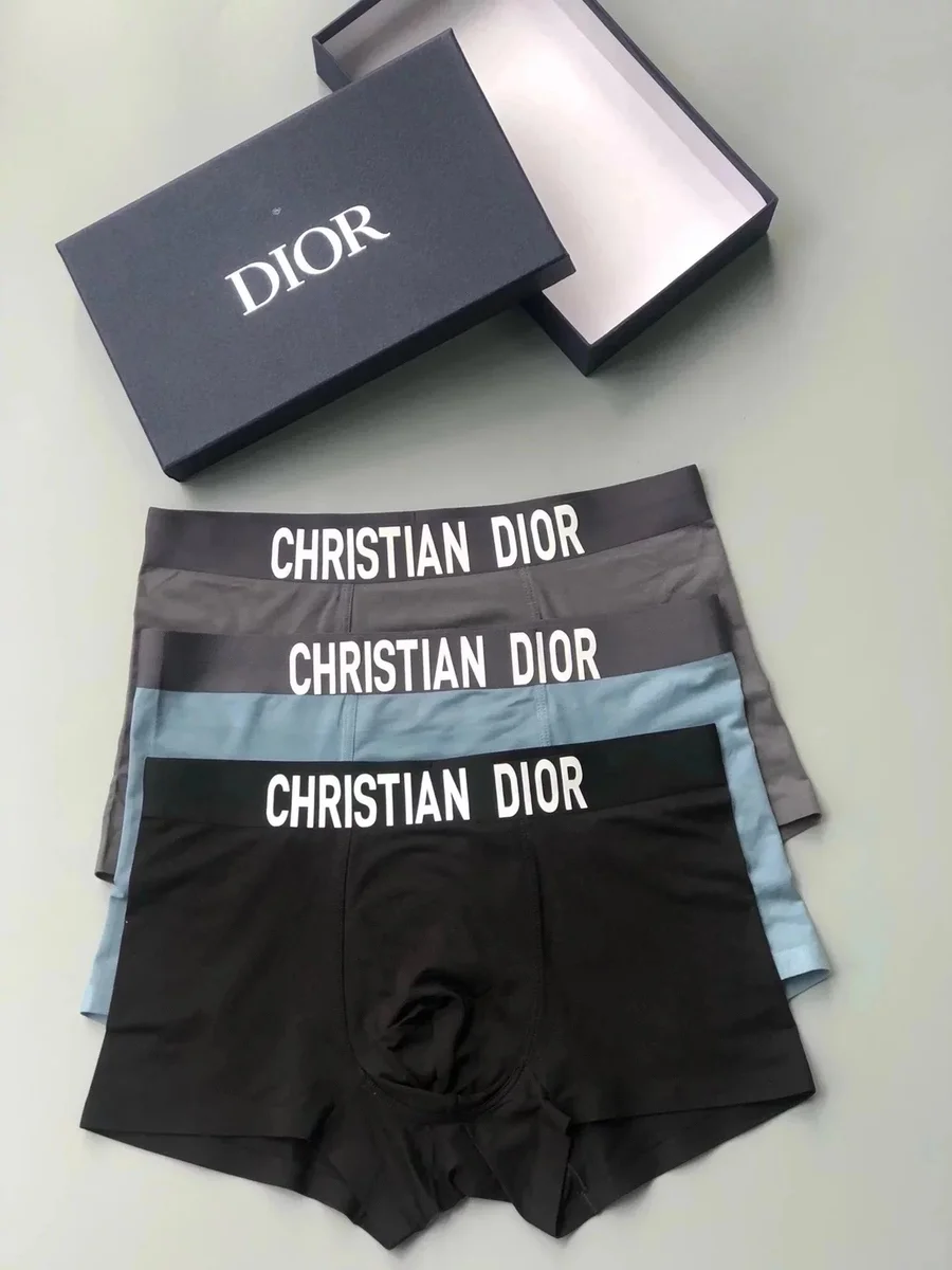 Dior Christian Dior Boxer Briefs Black