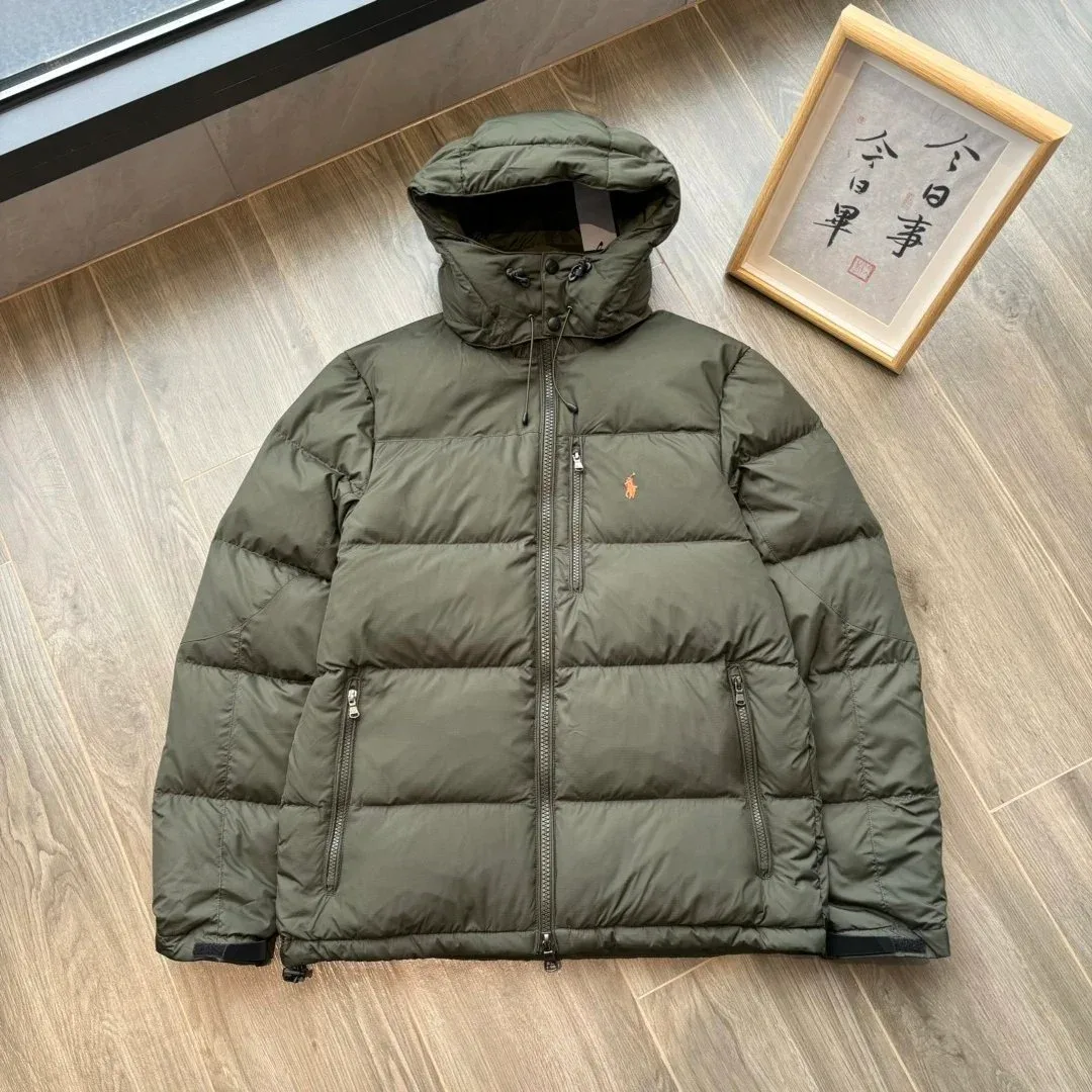 Polo Ralph Lauren Olive Green Puffer Jacket