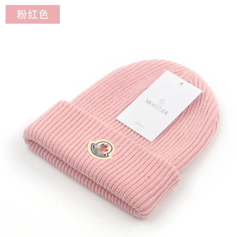 Moncler Pink Beanie Hat