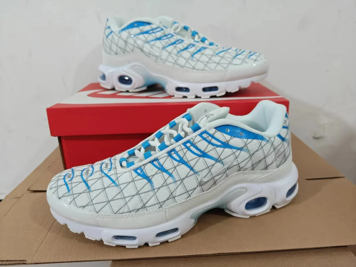 Nike Air Max Tuned Air White/Blue Sneakers