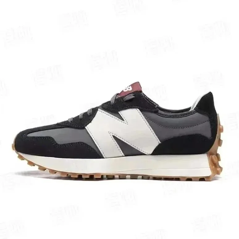 New Balance 327 Black/White Sneakers