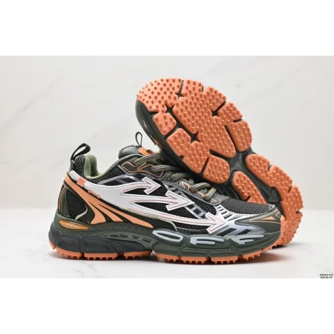 Maison Mihara Yasuhiro MMY Blakey Black/Orange Sneakers
