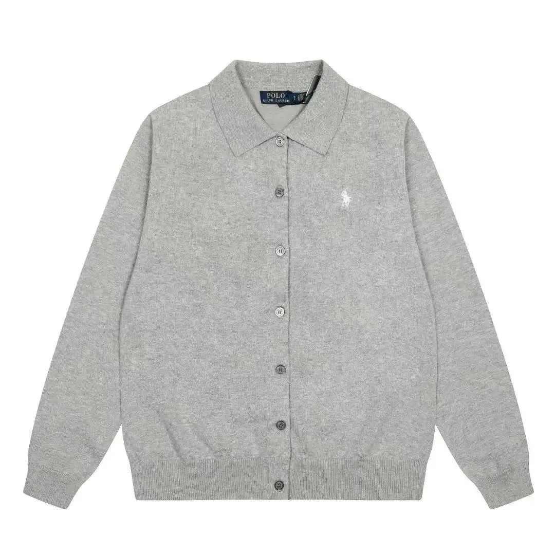 Polo Ralph Lauren 32毛衣 Grey Cardigan