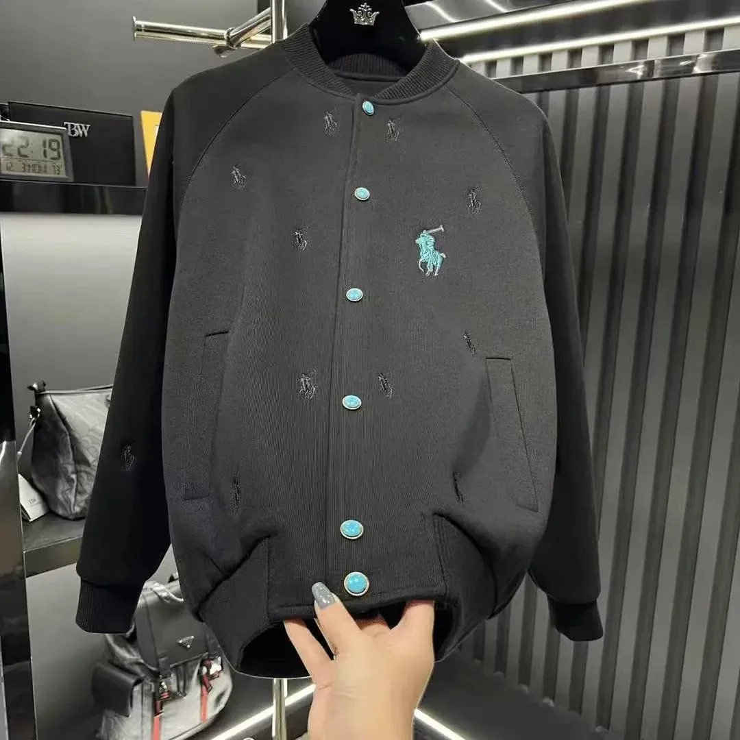 Polo Ralph Lauren Classic Logo Polo Bear Jacket Black