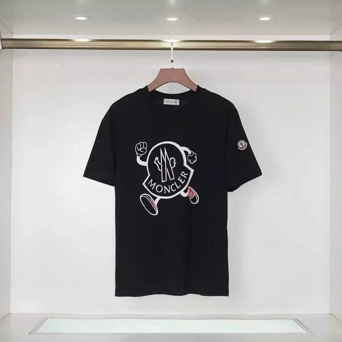 Moncler Black Logo T-Shirt