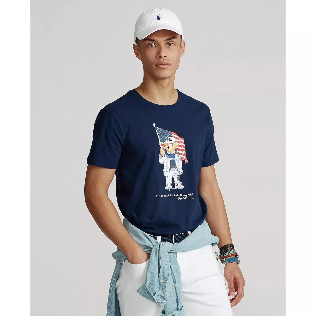 Ralph Lauren Polo Bear Navy T-Shirt