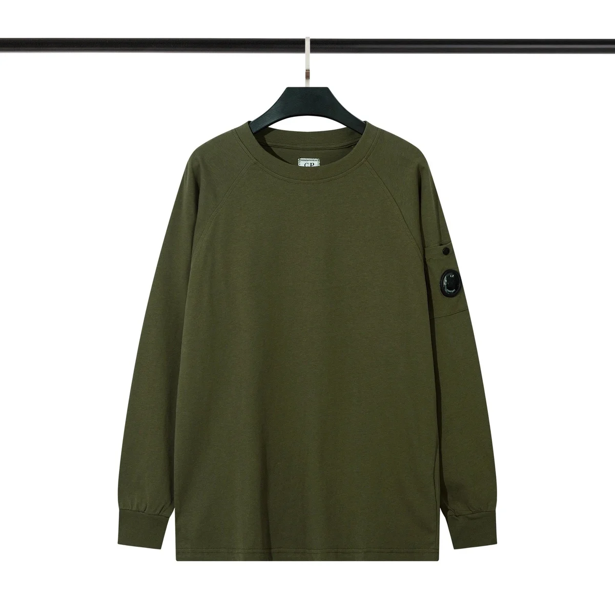 CP Company Goggle Olive Cotton T-Shirt