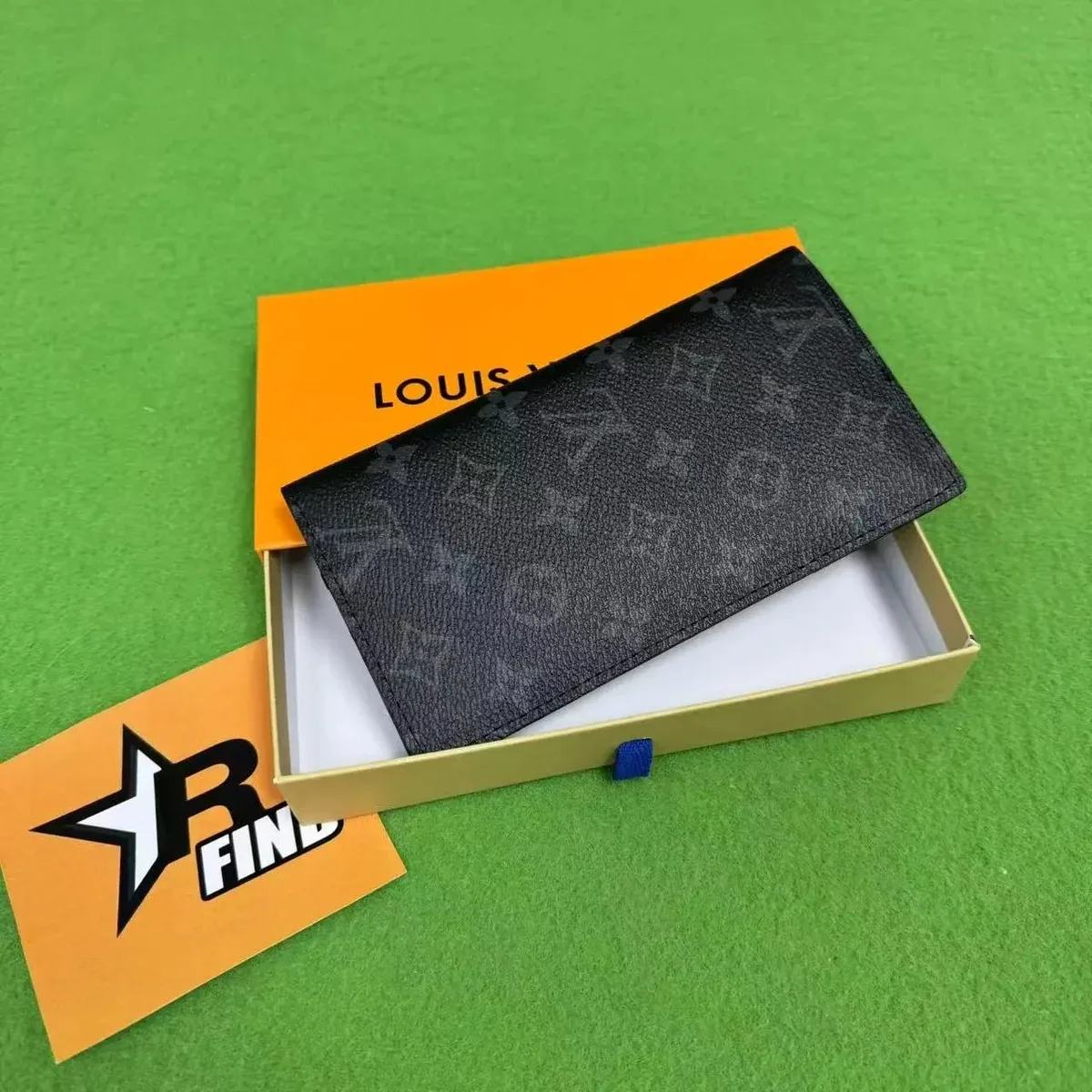 Louis Vuitton Tabi Long Black Cardholder