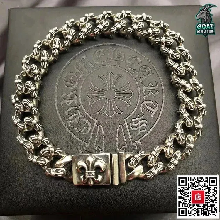 Chrome Hearts CH Cross Bracelet Silver Jewelry