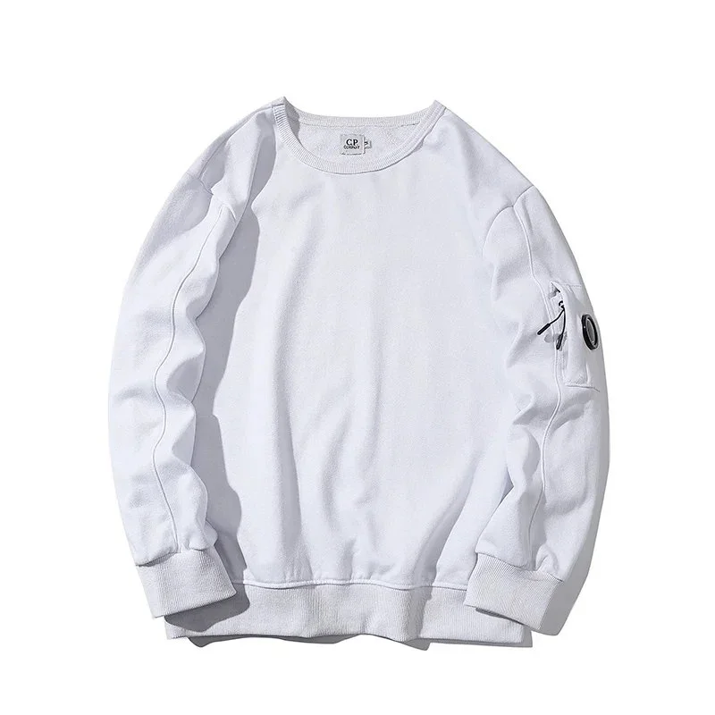 CP Company Goggle White Hoodie