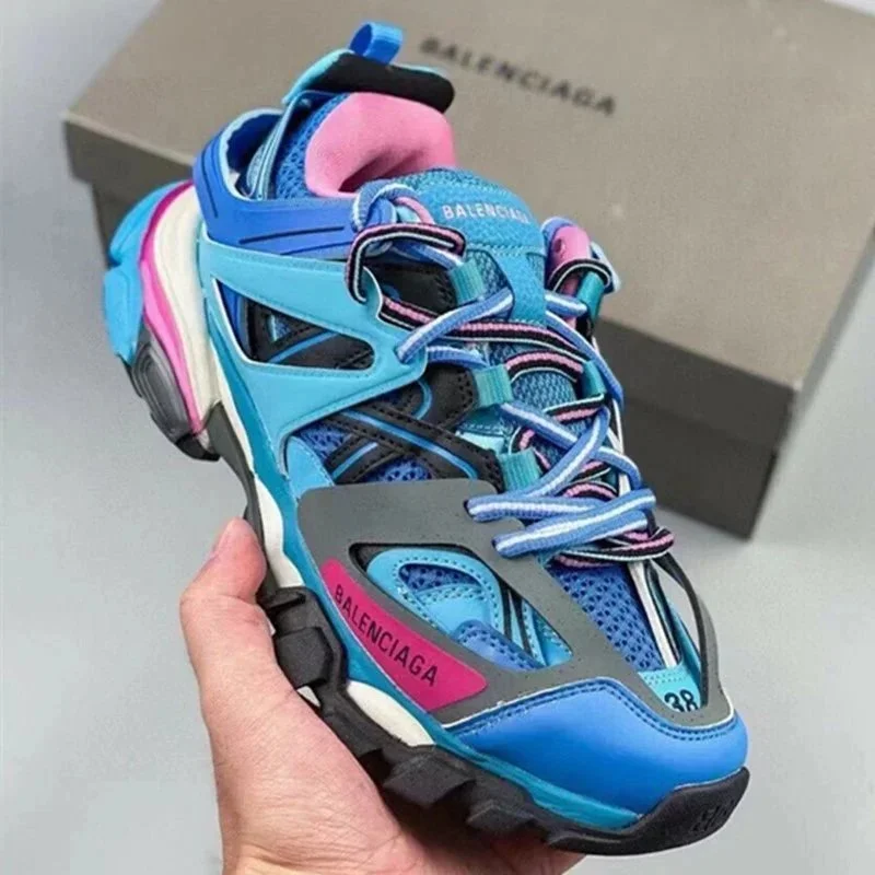 Balenciaga Track 38 Blue Sneakers