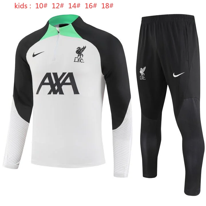 Nike Liverpool FC Air Max Kids Training Set White/Green
