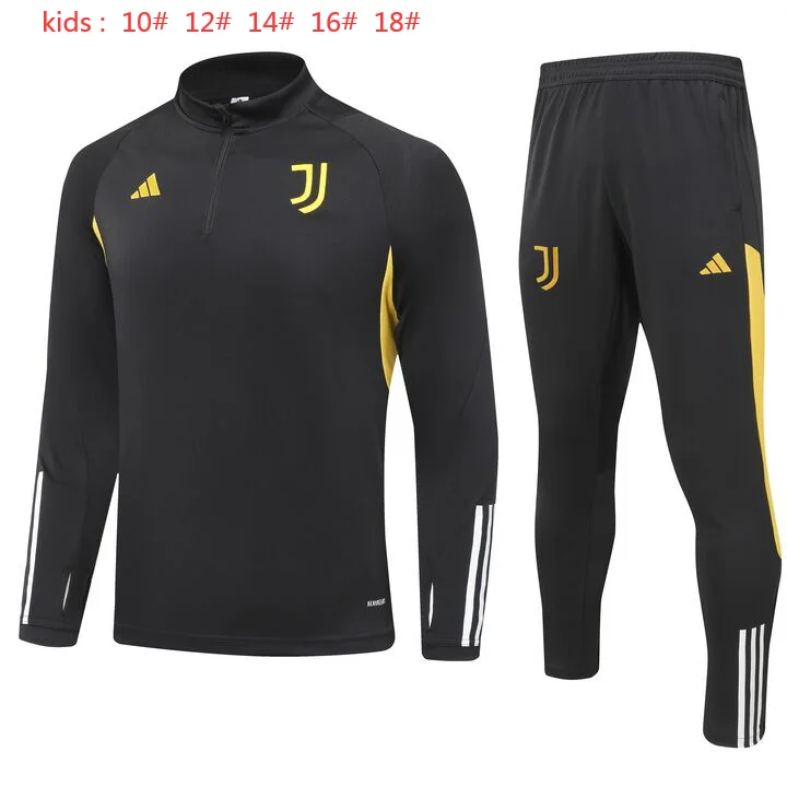 Adidas Juventus Black & Yellow Training Suit