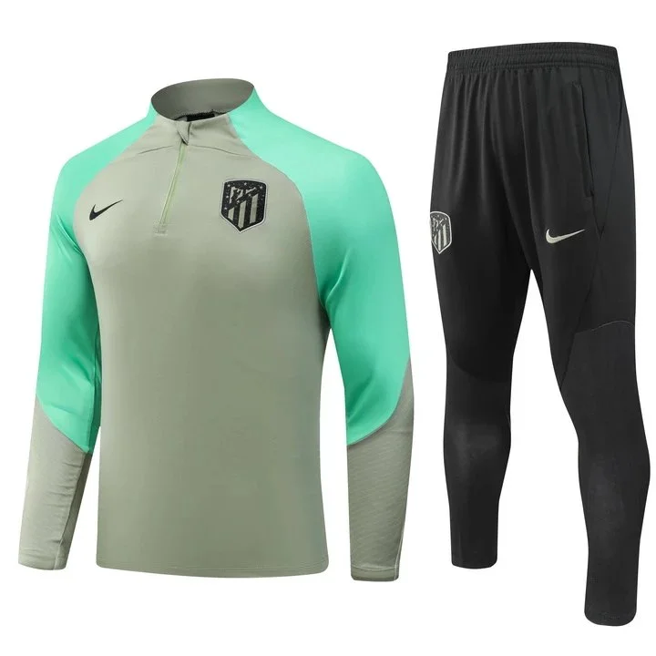 Nike Atletico Madrid Training Set Green/Black Tracksuit