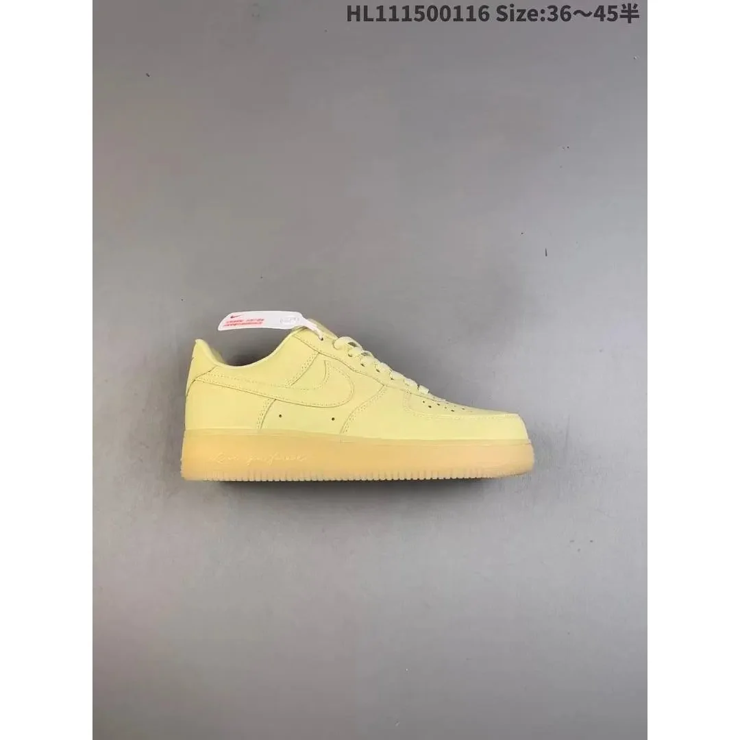 Nike Air Force 1 Sail Yellow Sneakers