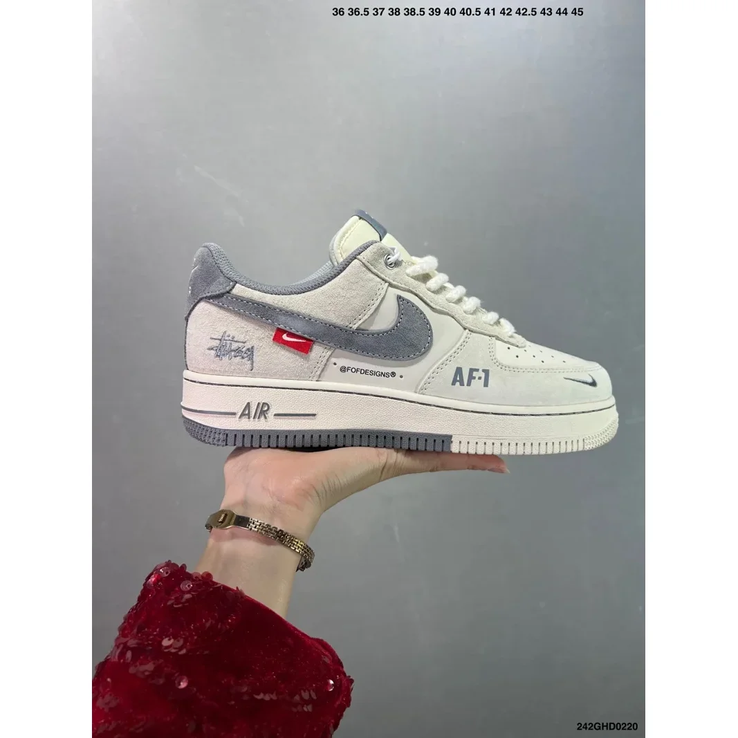 Nike Air Force 1 Low '07 Sail/University Red Sneakers