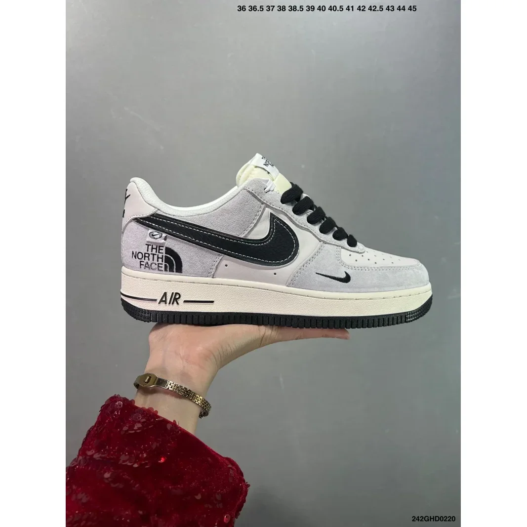 Nike Air Force 1 The North Face Sail/Black Sneakers