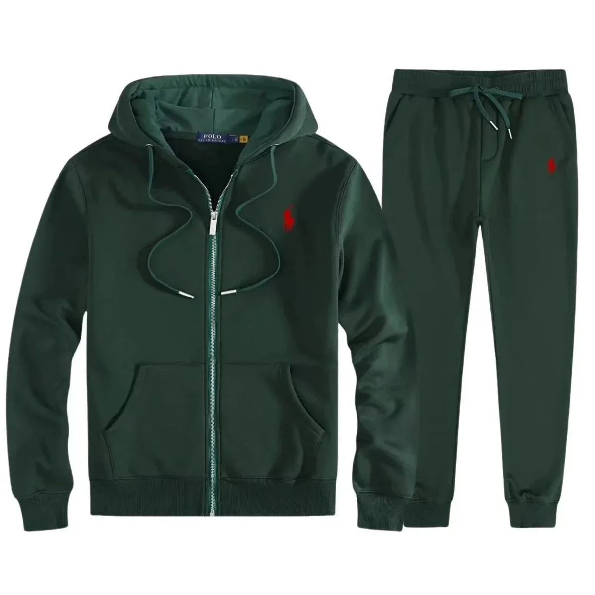 Polo Ralph Lauren Green Pony Tracksuit Set