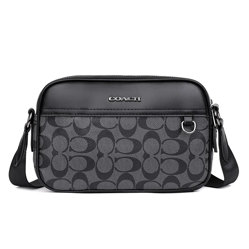 Coach Signature Small Crossbody Bag Black