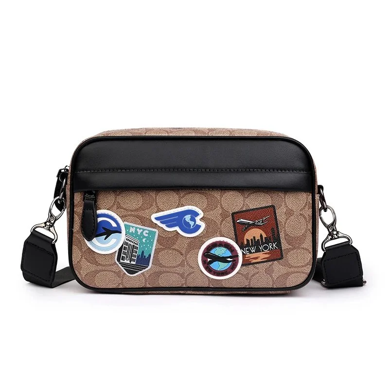 Coach Tabby Travel Patches Crossbody Bag