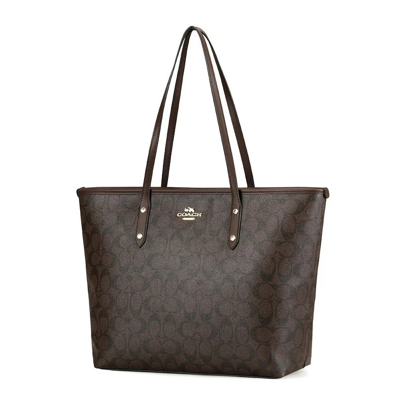 Coach Signature Tote Bag Brown