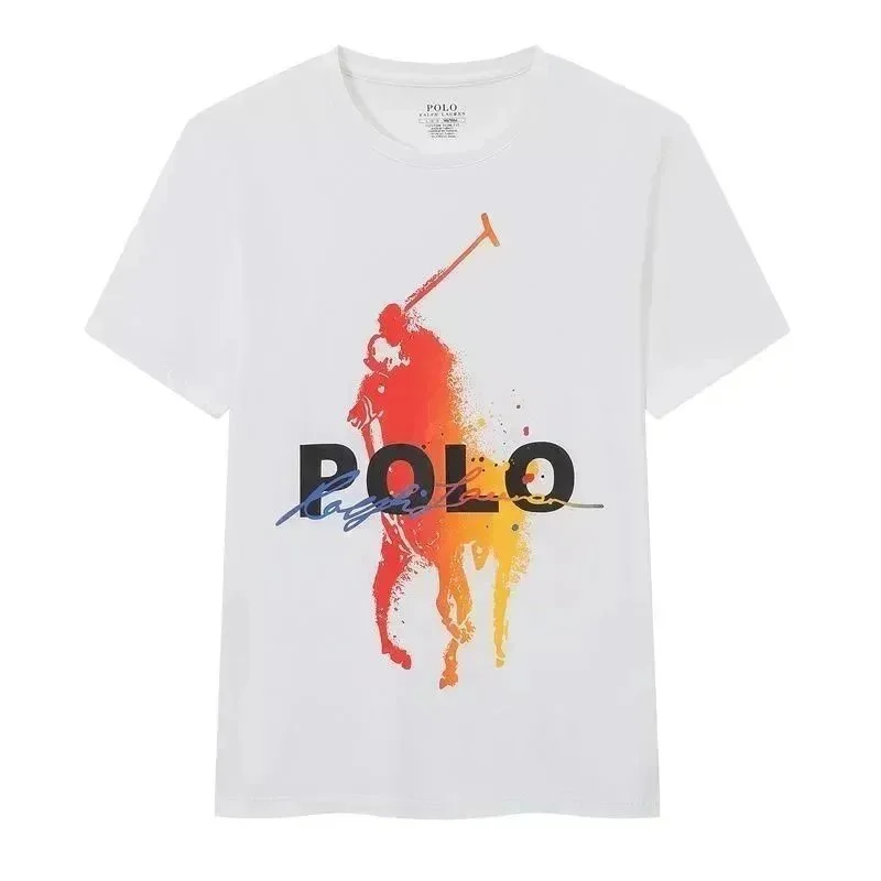 Polo Ralph Lauren White Polo Player T-Shirt