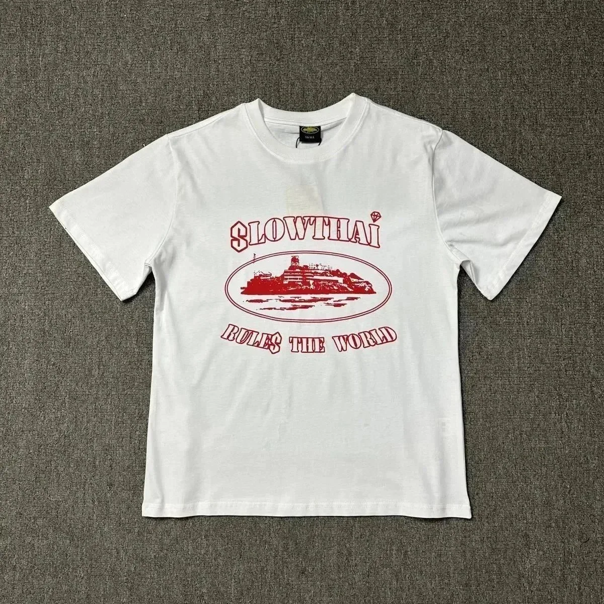 White 'Slowthai Rules the World' T-Shirt