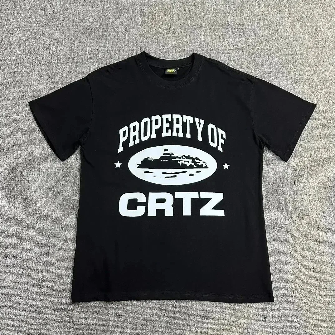 Corteiz Property of CRTZ Black T-Shirt