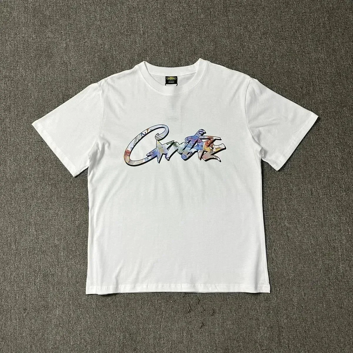 White 'Chriz' Graphic T-Shirt