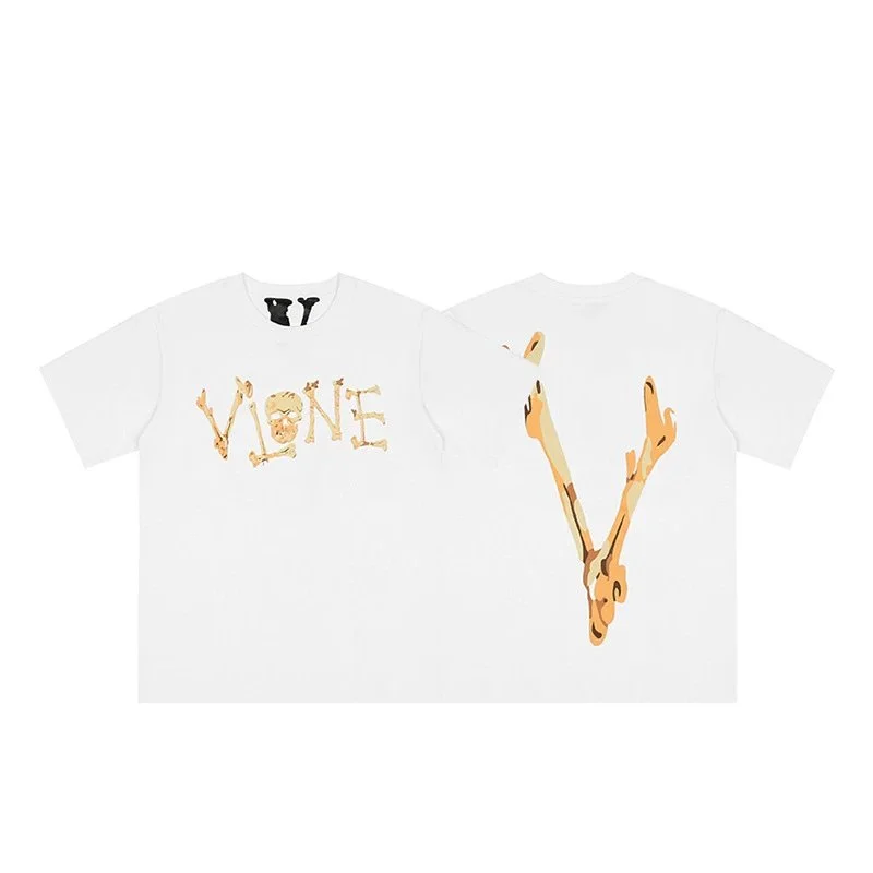 Other Vlone White V Logo T-Shirt White - 1