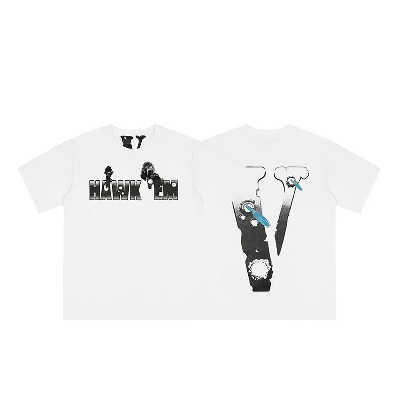 Vlone Hawk 'Em White T-Shirt