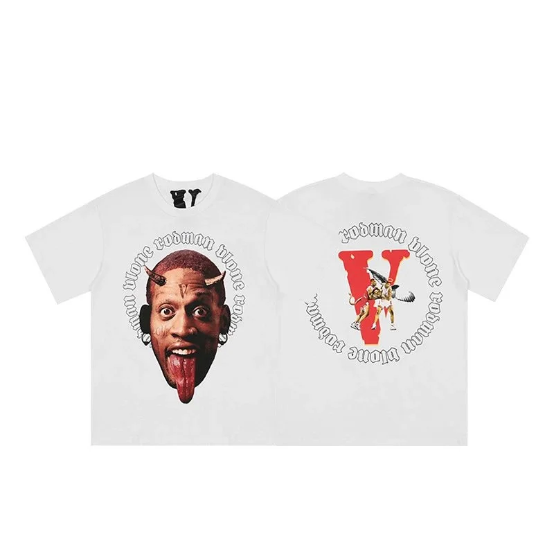 Vlone Rodman Blonde White T-Shirt