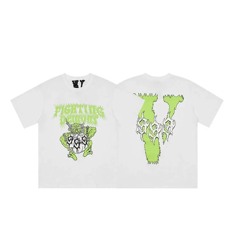 Vlone Fighting Demons White T-Shirt