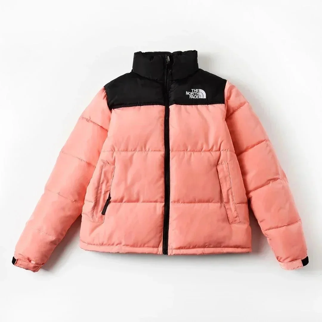 The North Face Nuptse Coral Pink Parka