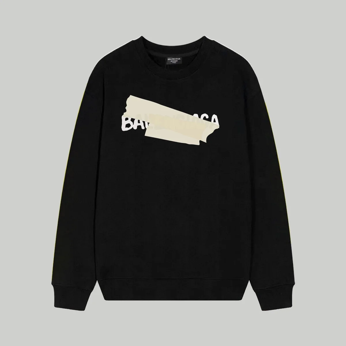 Balenciaga Black Tape Logo Sweatshirt
