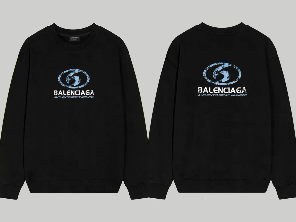 Balenciaga Authentic Sport Appar Black Hoodie