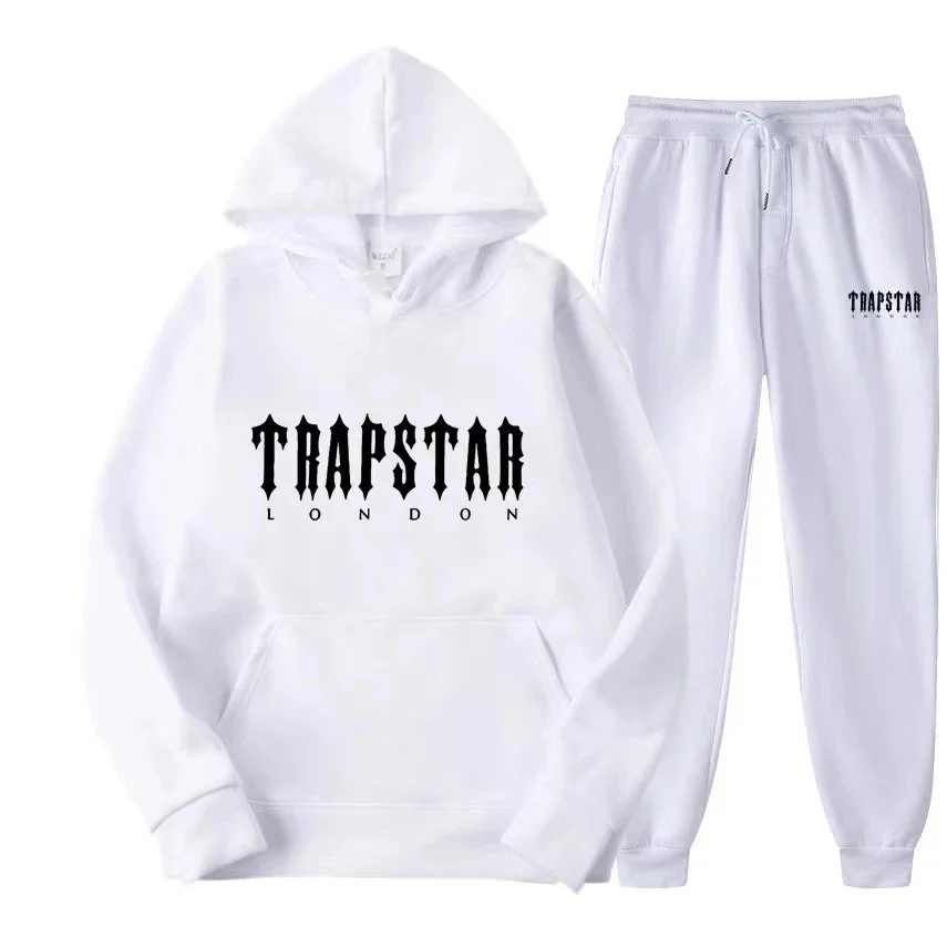 Trapstar London White Hoodie & Sweatpants Set