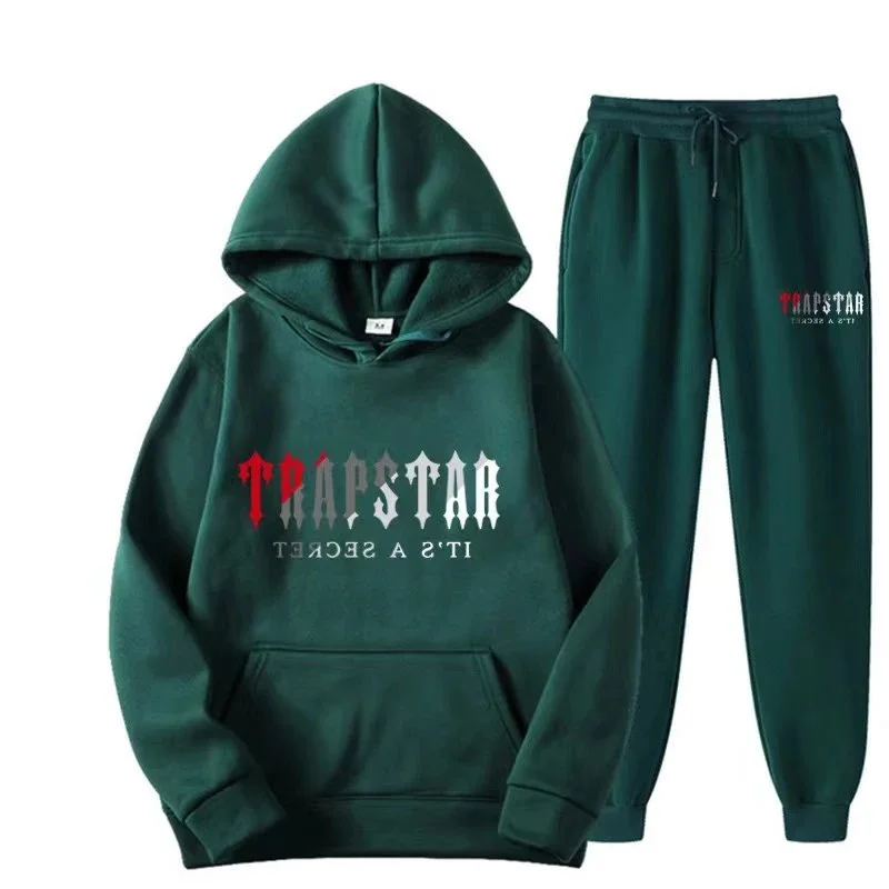 Trapstar Forest Green Hoodie & Pants Set