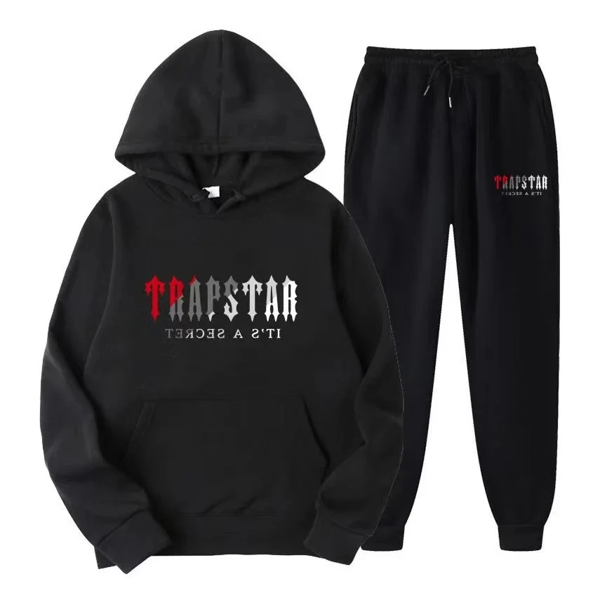 Trapstar Black 'It's a Secret' Tracksuit