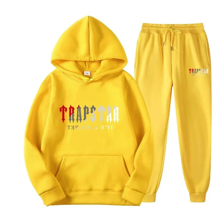 Trapstar Yellow 'It's a Secret' Tracksuit Set