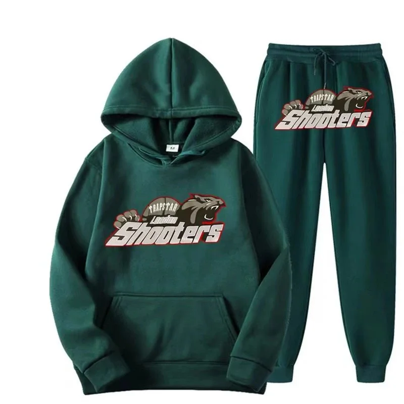 Trapstar London Shooters Green Tracksuit Set