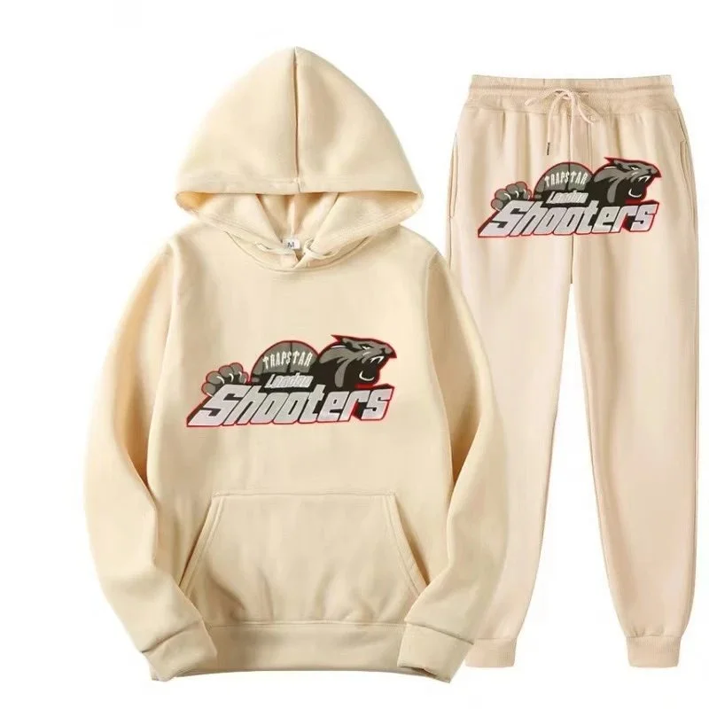 Trapstar Shooters Beige Tracksuit Set
