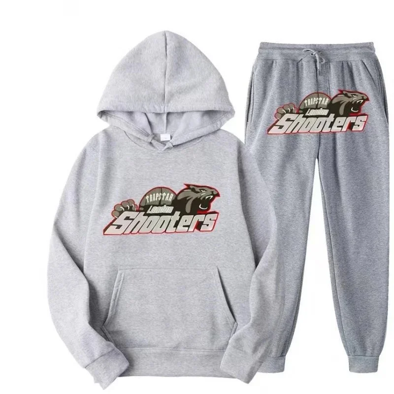 Trapstar London Shooters Grey Tracksuit Set