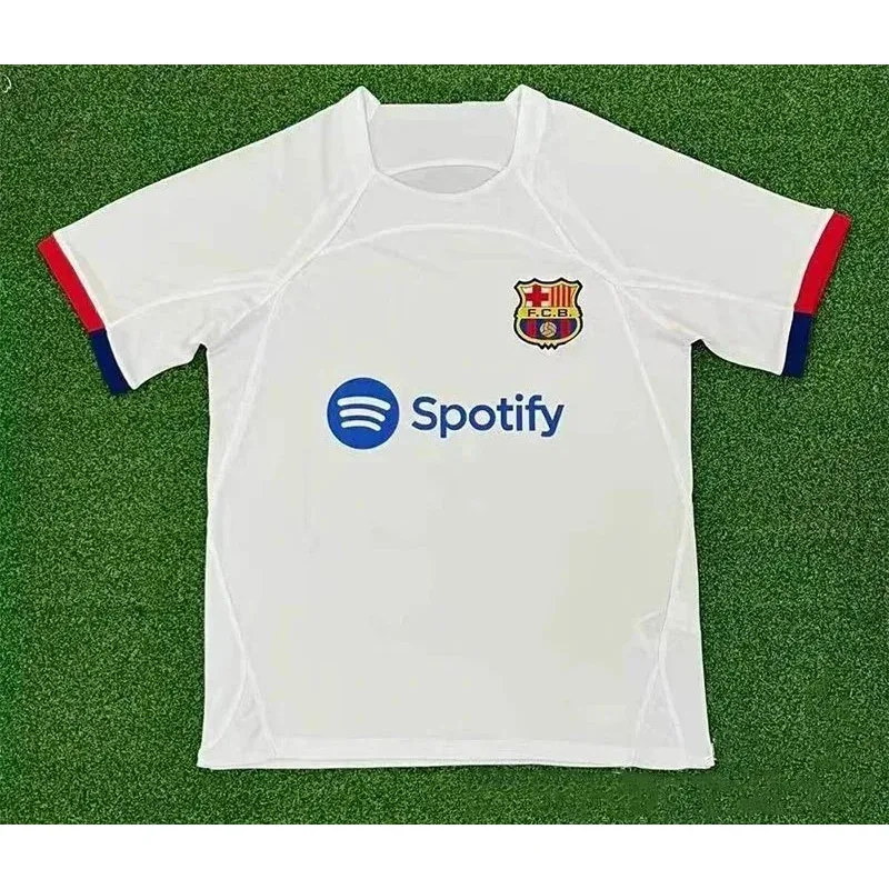 FCB Spotify White Jersey Football Shirt