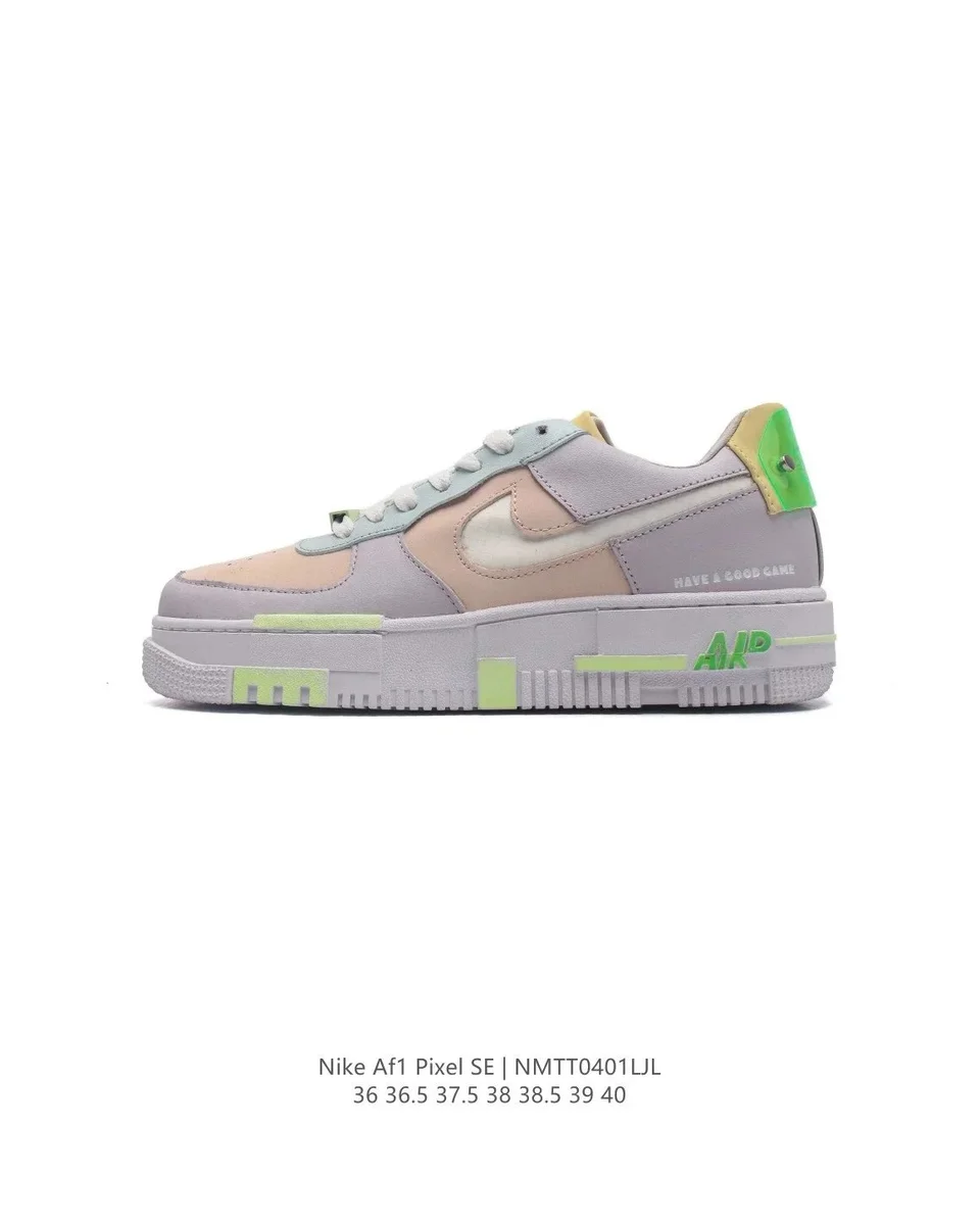 Nike Air Force 1 Pixel SE Sail/Peach Glow/University Red Sneakers