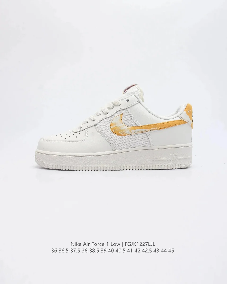 Nike Air Force 1 Low Sail/University Gold Sneakers