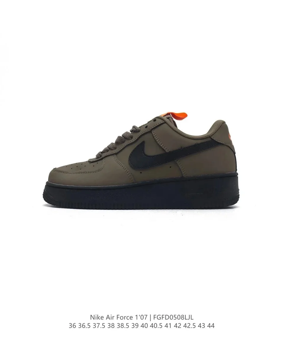 Nike Air Force 1 '07 Olive/Black Sneakers