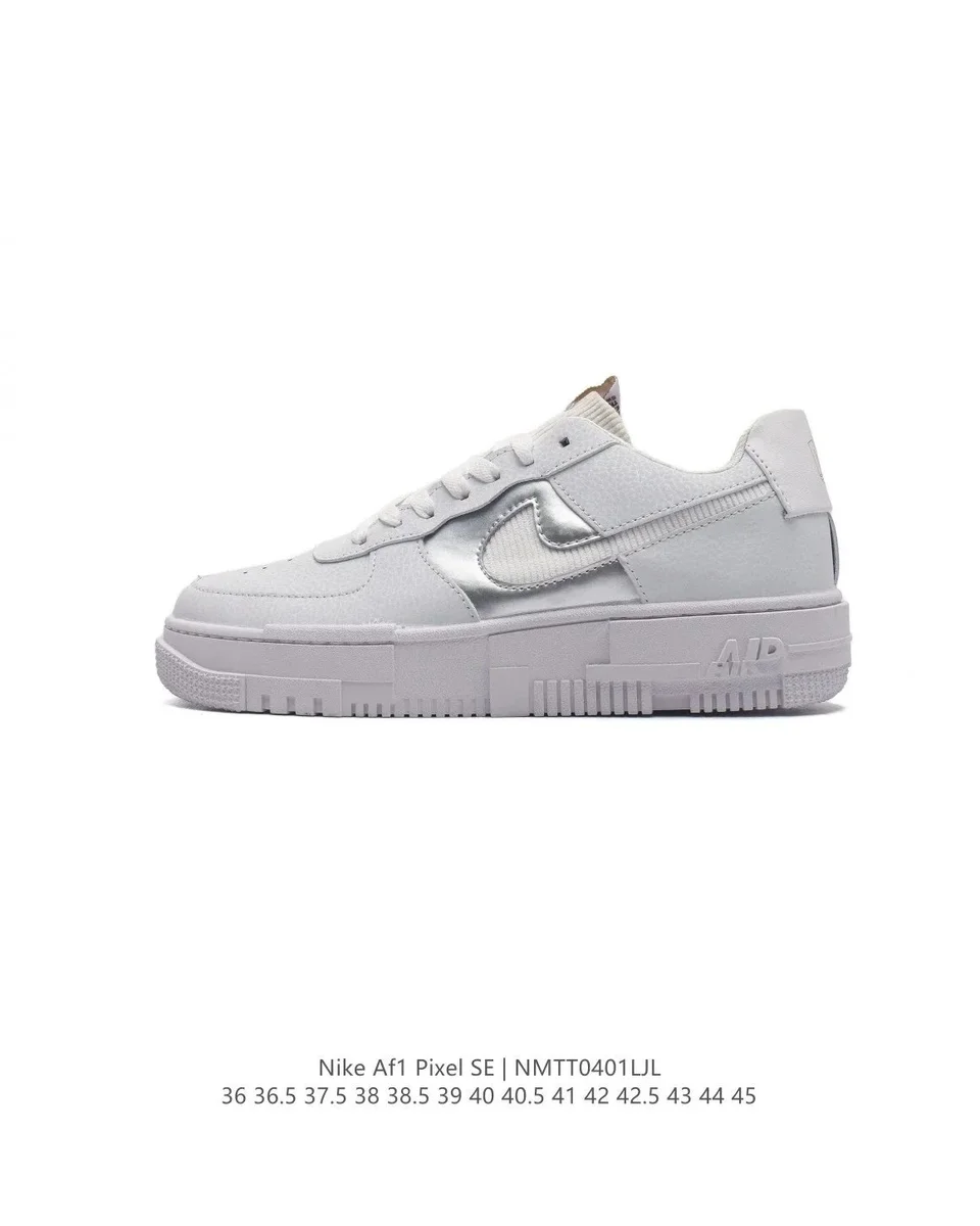 Nike Air Force 1 Pixel SE Sail/University Red Sneakers