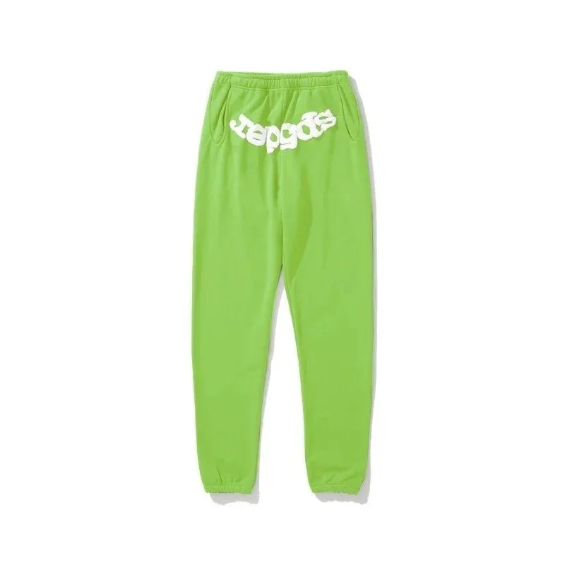 Purple Brand A29 Lime Green Sweatpants
